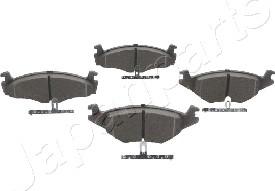 Japanparts PA-0078AF - Əyləc altlığı dəsti, əyləc diski furqanavto.az