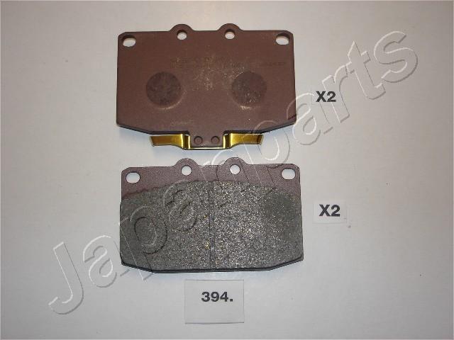 Japanparts PA-394AF - Əyləc altlığı dəsti, əyləc diski furqanavto.az