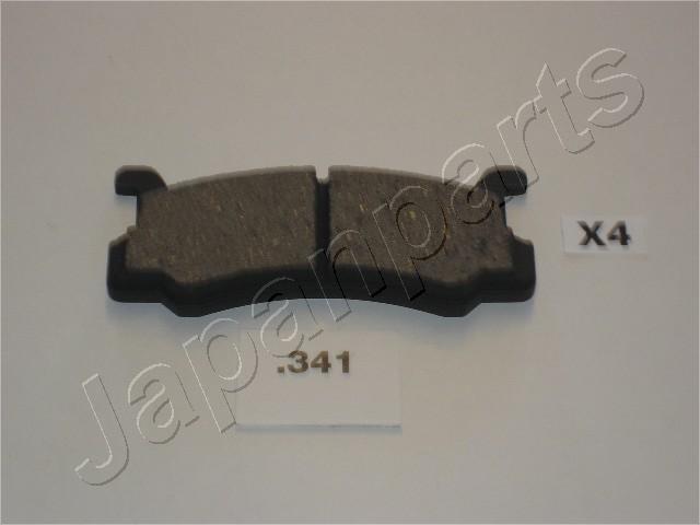 Japanparts PP-341AF - Əyləc altlığı dəsti, əyləc diski furqanavto.az