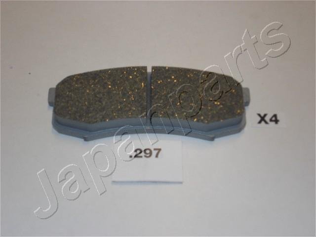 Japanparts PP-297AF - Əyləc altlığı dəsti, əyləc diski furqanavto.az