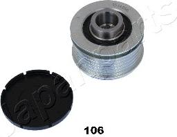 Japanparts RA-106 - Kasnak, alternator, sərbəst dönərli mufta furqanavto.az