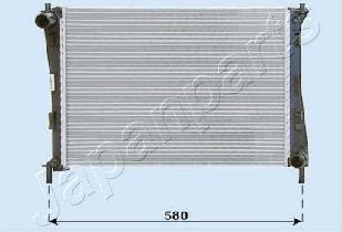 Japanparts RDA053069 - Radiator, mühərrikin soyudulması furqanavto.az