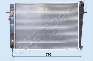 Japanparts RDA283086 - Radiator, mühərrikin soyudulması furqanavto.az