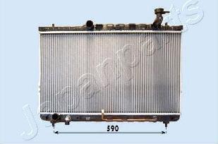 Japanparts RDA283088 - Radiator, mühərrikin soyudulması furqanavto.az