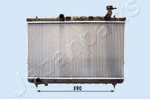 Japanparts RDA283087 - Radiator, mühərrikin soyudulması furqanavto.az