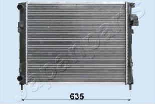 Japanparts RDC092031 - Radiator, mühərrikin soyudulması furqanavto.az