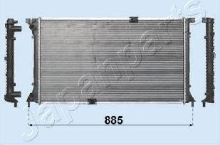 Japanparts RDC092032 - Radiator, mühərrikin soyudulması furqanavto.az