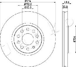 Japko 600933 - Əyləc Diski furqanavto.az