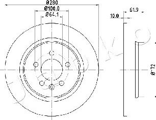 Japko 61426 - Əyləc Diski furqanavto.az