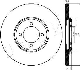 Japko 610318 - Əyləc Diski furqanavto.az