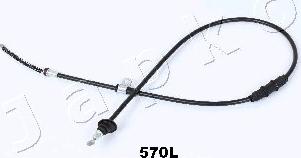 Japko 131570L - Kabel, dayanacaq əyləci furqanavto.az