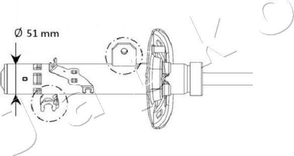 Japko MJ01131 - Amortizator furqanavto.az