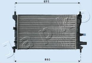 Japko RDA053060 - Radiator, mühərrikin soyudulması furqanavto.az