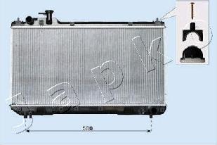 Japko RDA153096 - Radiator, mühərrikin soyudulması furqanavto.az