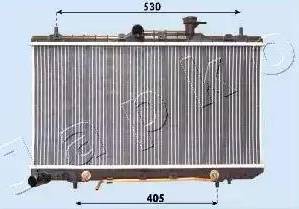 Japko RDA283098 - Radiator, mühərrikin soyudulması furqanavto.az