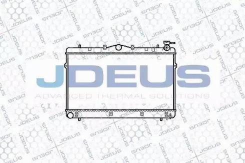 Jdeus 054M08 - Radiator, mühərrikin soyudulması furqanavto.az