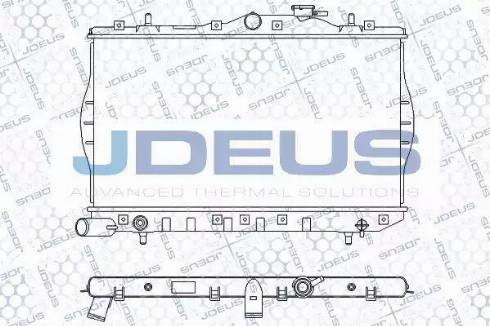 Jdeus 054M10 - Radiator, mühərrikin soyudulması furqanavto.az