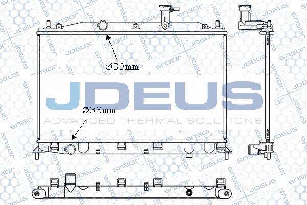 Jdeus 054M31 - Radiator, mühərrikin soyudulması furqanavto.az