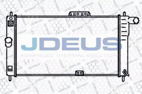 Jdeus 056M06 - Radiator, mühərrikin soyudulması furqanavto.az