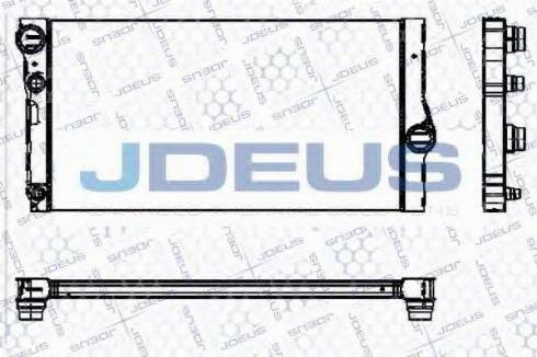 Jdeus 005M31 - Radiator, mühərrikin soyudulması furqanavto.az