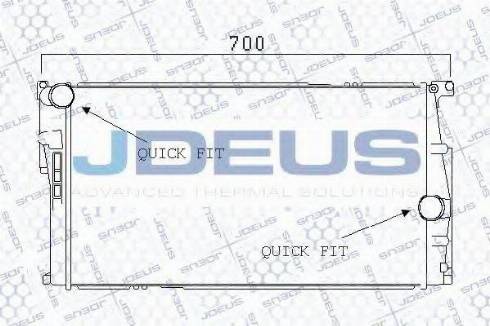Jdeus 005M32 - Radiator, mühərrikin soyudulması furqanavto.az