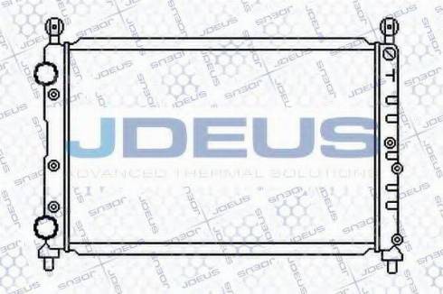 Jdeus 000M02 - Radiator, mühərrikin soyudulması furqanavto.az