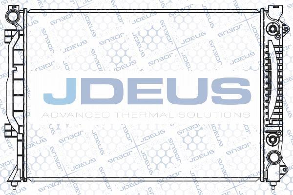 Jdeus 001M17 - Radiator, mühərrikin soyudulması furqanavto.az
