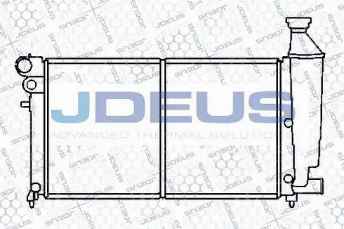 Jdeus 007E31 - Radiator, mühərrikin soyudulması furqanavto.az