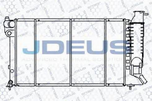 Jdeus 007M44 - Radiator, mühərrikin soyudulması furqanavto.az