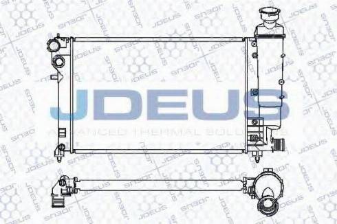 Jdeus 007M03 - Radiator, mühərrikin soyudulması furqanavto.az