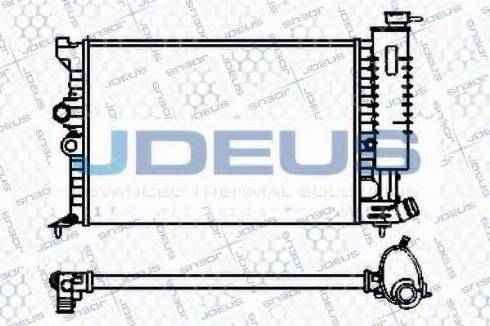 Jdeus 007V18 - Radiator, mühərrikin soyudulması furqanavto.az