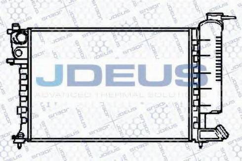 Jdeus 007V13 - Radiator, mühərrikin soyudulması furqanavto.az