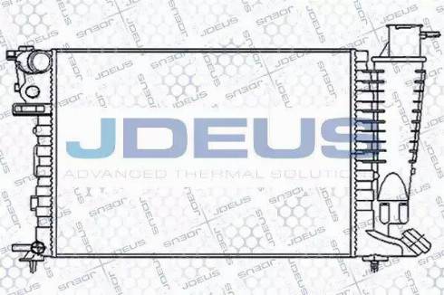 Jdeus 007V12 - Radiator, mühərrikin soyudulması furqanavto.az
