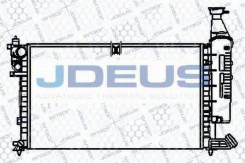 Jdeus 007V35 - Radiator, mühərrikin soyudulması furqanavto.az