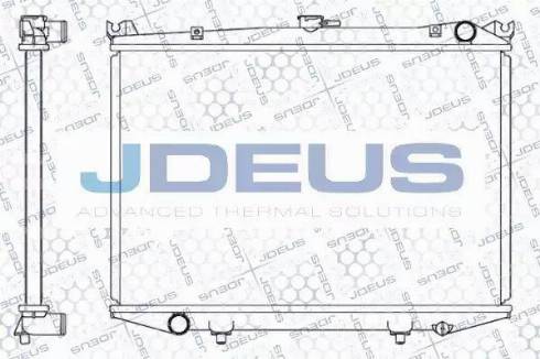 Jdeus 019M06 - Radiator, mühərrikin soyudulması furqanavto.az