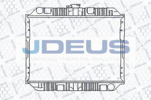 Jdeus 019V01 - Radiator, mühərrikin soyudulması furqanavto.az