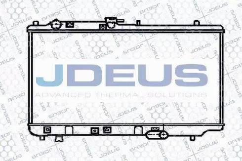 Jdeus 016M09 - Radiator, mühərrikin soyudulması furqanavto.az