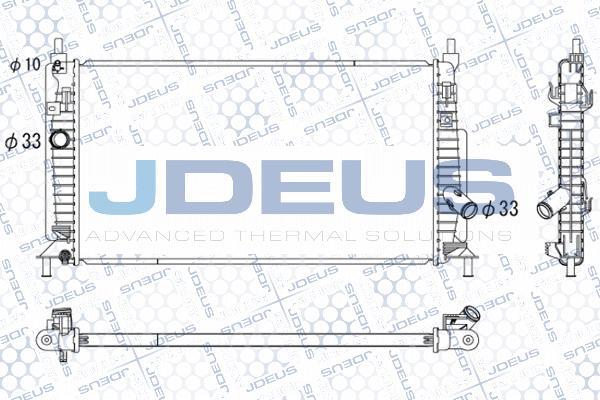 Jdeus 016M35 - Radiator, mühərrikin soyudulması furqanavto.az