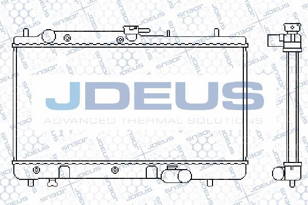 Jdeus 016N14 - Radiator, mühərrikin soyudulması furqanavto.az