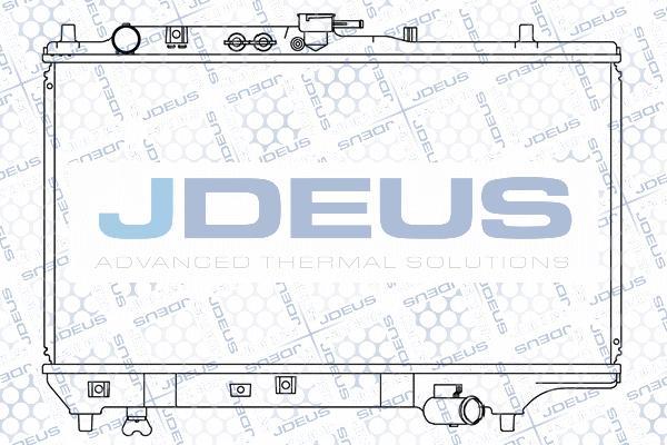 Jdeus 016N15 - Radiator, mühərrikin soyudulması furqanavto.az