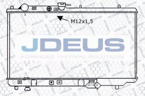 Jdeus 016N13 - Radiator, mühərrikin soyudulması furqanavto.az