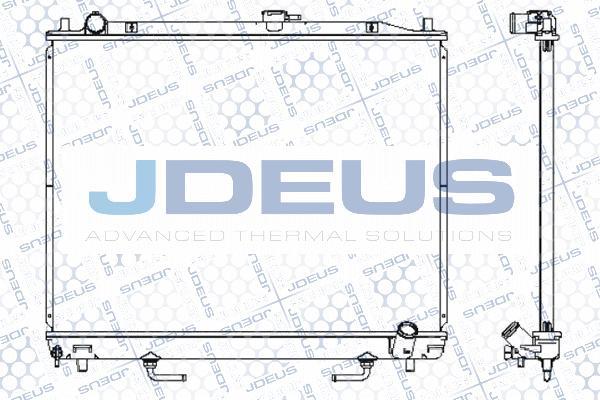 Jdeus 018M42 - Radiator, mühərrikin soyudulması furqanavto.az