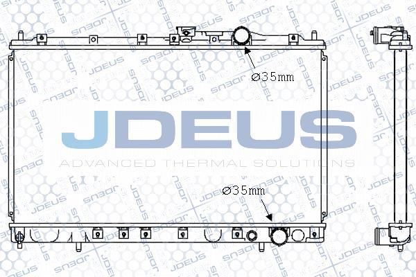 Jdeus 018M08 - Radiator, mühərrikin soyudulması furqanavto.az