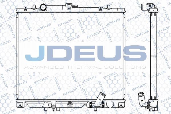 Jdeus 018M36 - Radiator, mühərrikin soyudulması furqanavto.az