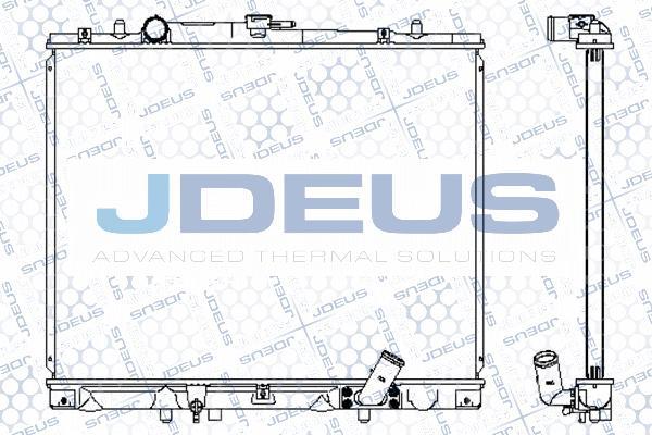 Jdeus 018M20 - Radiator, mühərrikin soyudulması furqanavto.az