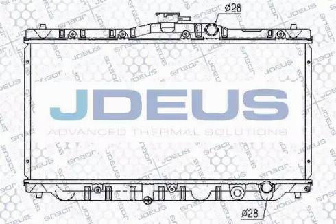 Jdeus 013M02 - Radiator, mühərrikin soyudulması furqanavto.az