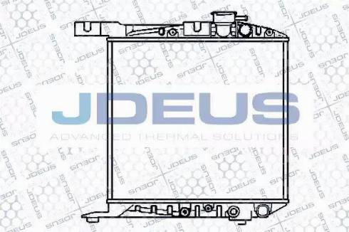 Jdeus 013N05 - Radiator, mühərrikin soyudulması furqanavto.az