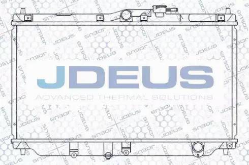 Jdeus 013N19 - Radiator, mühərrikin soyudulması furqanavto.az