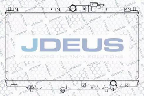 Jdeus 013N20 - Radiator, mühərrikin soyudulması furqanavto.az