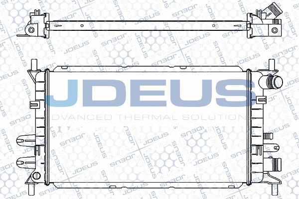 Jdeus 012M61 - Radiator, mühərrikin soyudulması furqanavto.az